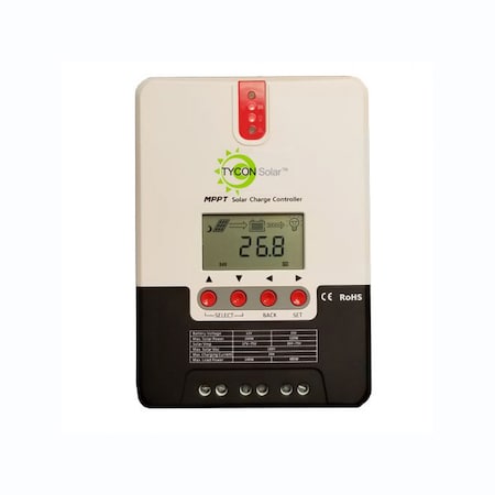 Tycon Systems MPPT Solar Chrg Ctrl, 12/24V 40A, 20A Load TP-SC24-40N-MPPT